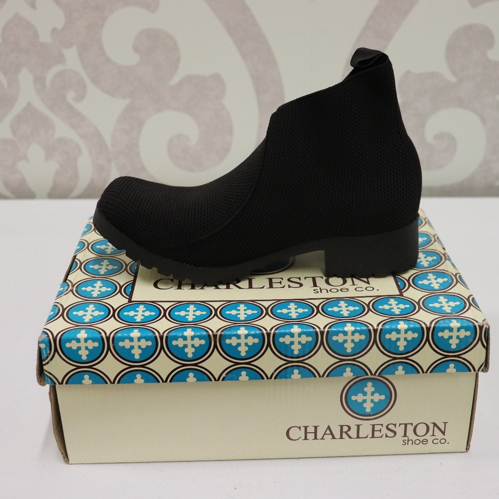 Charleston Shoe Co Boot Monterey Black NWT